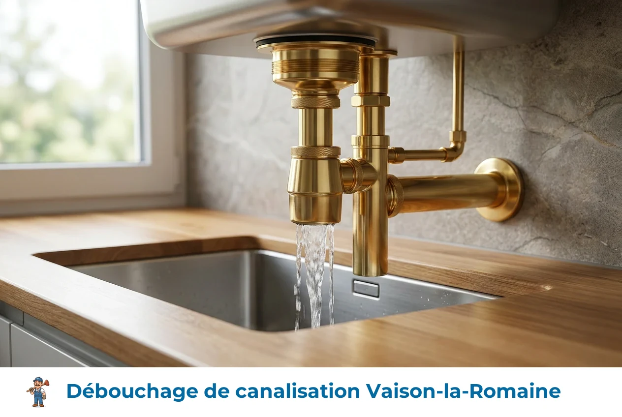 Débouchage de canalisation à Vaison-la-Romaine
