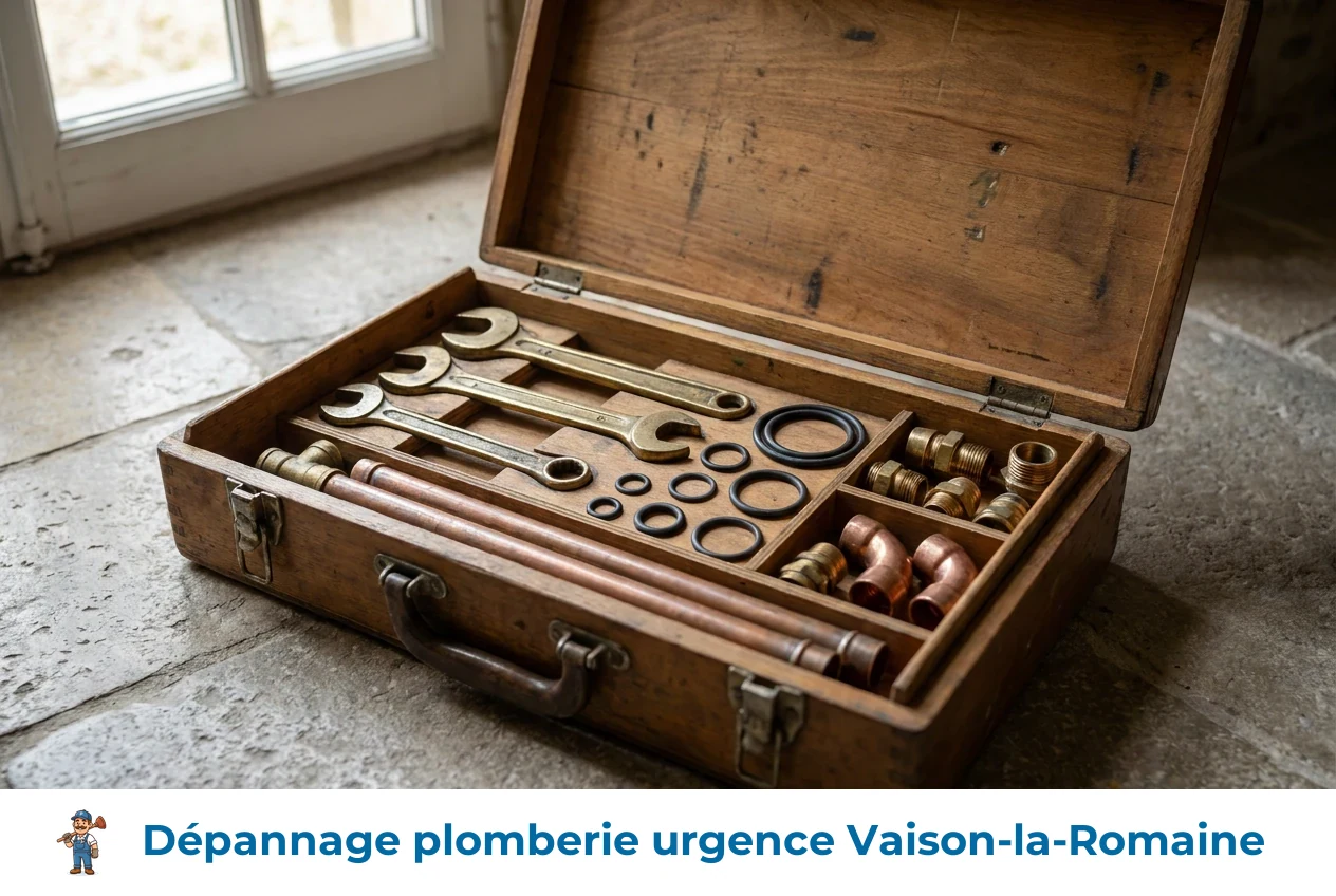 Dépannage plomberie urgence à Vaison-la-Romaine