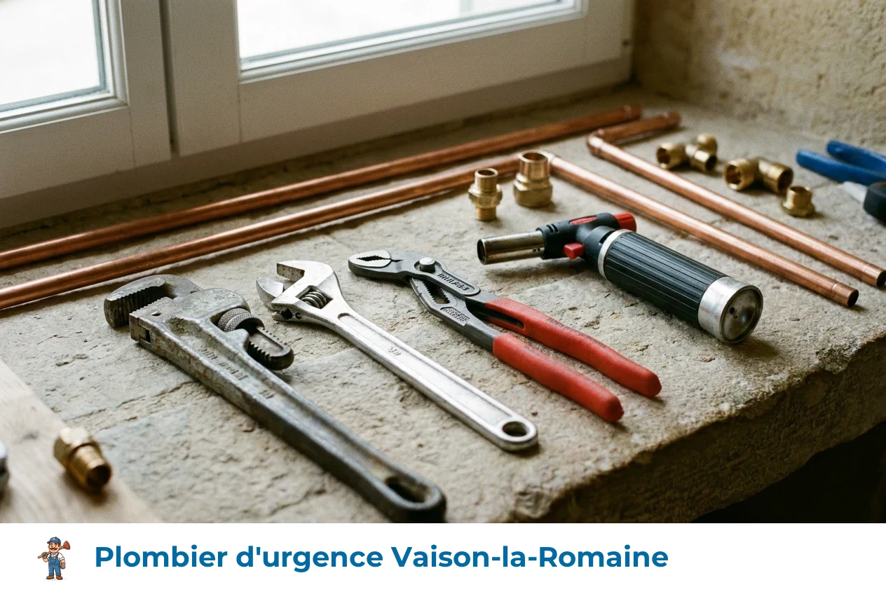 Plombier d'urgence à Vaison-la-Romaine