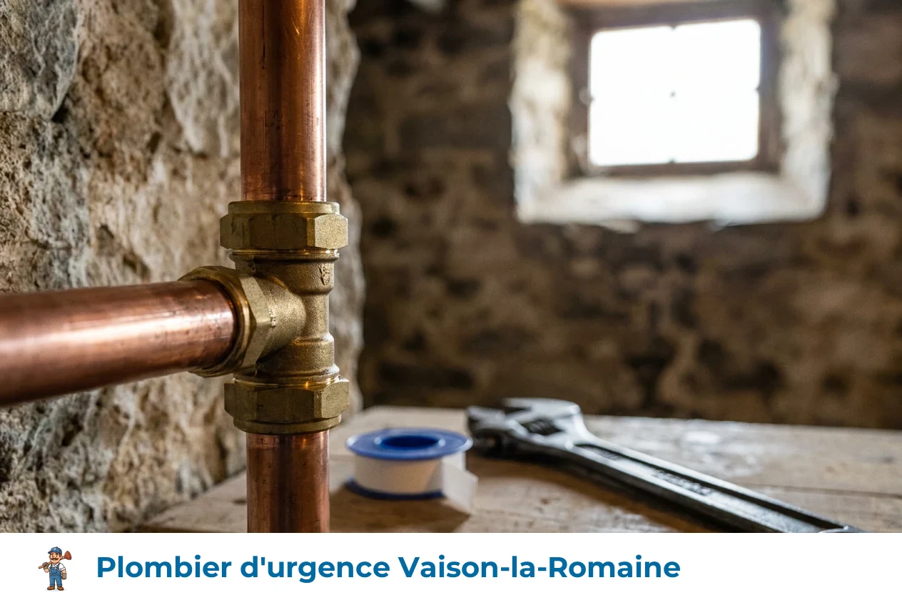 Plombier d'urgence à Vaison-la-Romaine