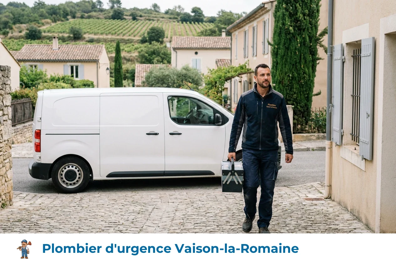 Plombier d'urgence à Vaison-la-Romaine