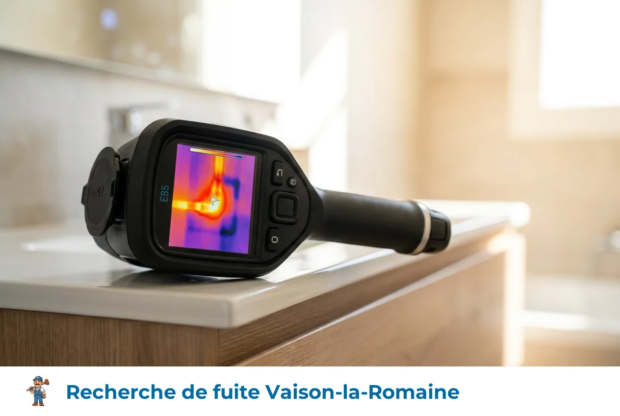 Recherche de fuite à Vaison-la-Romaine