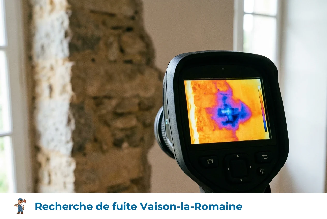 Recherche de fuite à Vaison-la-Romaine