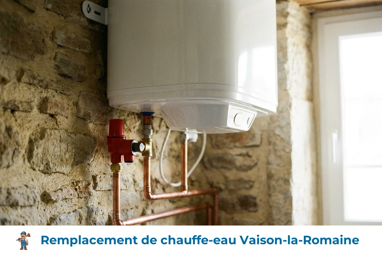 Remplacement de chauffe-eau à Vaison-la-Romaine