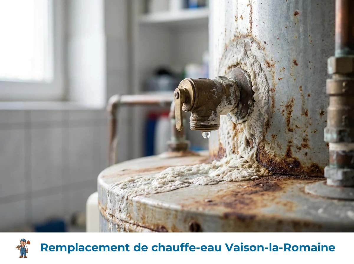 Remplacement de chauffe-eau à Vaison-la-Romaine