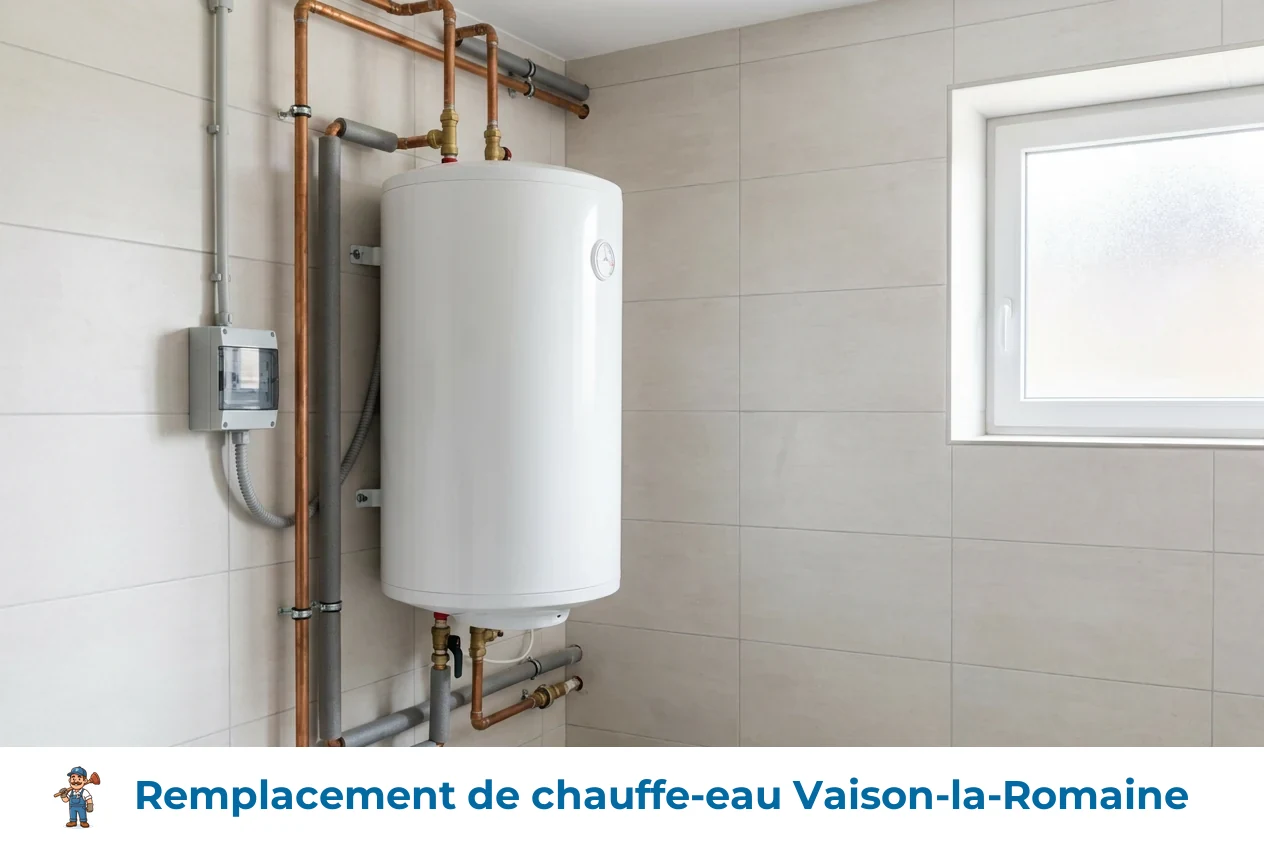 Remplacement de chauffe-eau à Vaison-la-Romaine