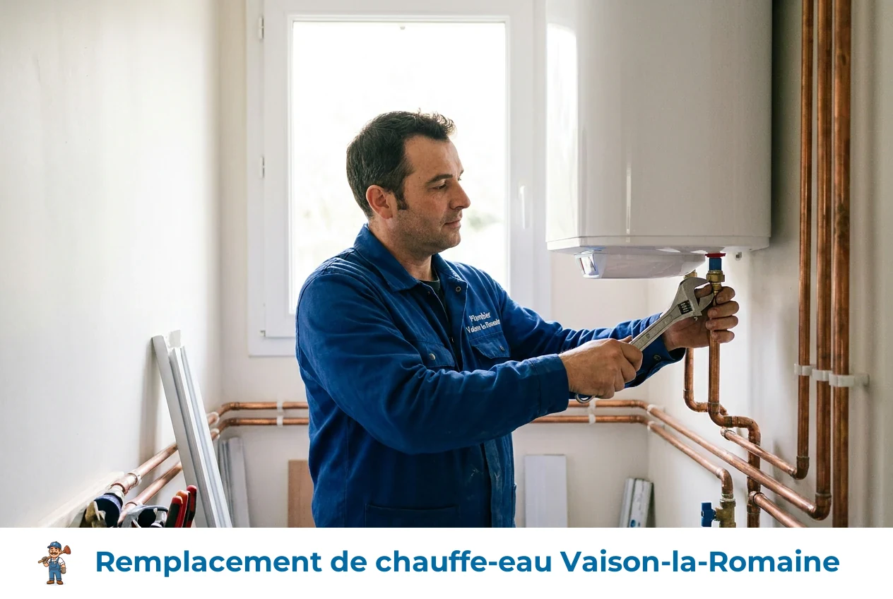Remplacement de chauffe-eau à Vaison-la-Romaine