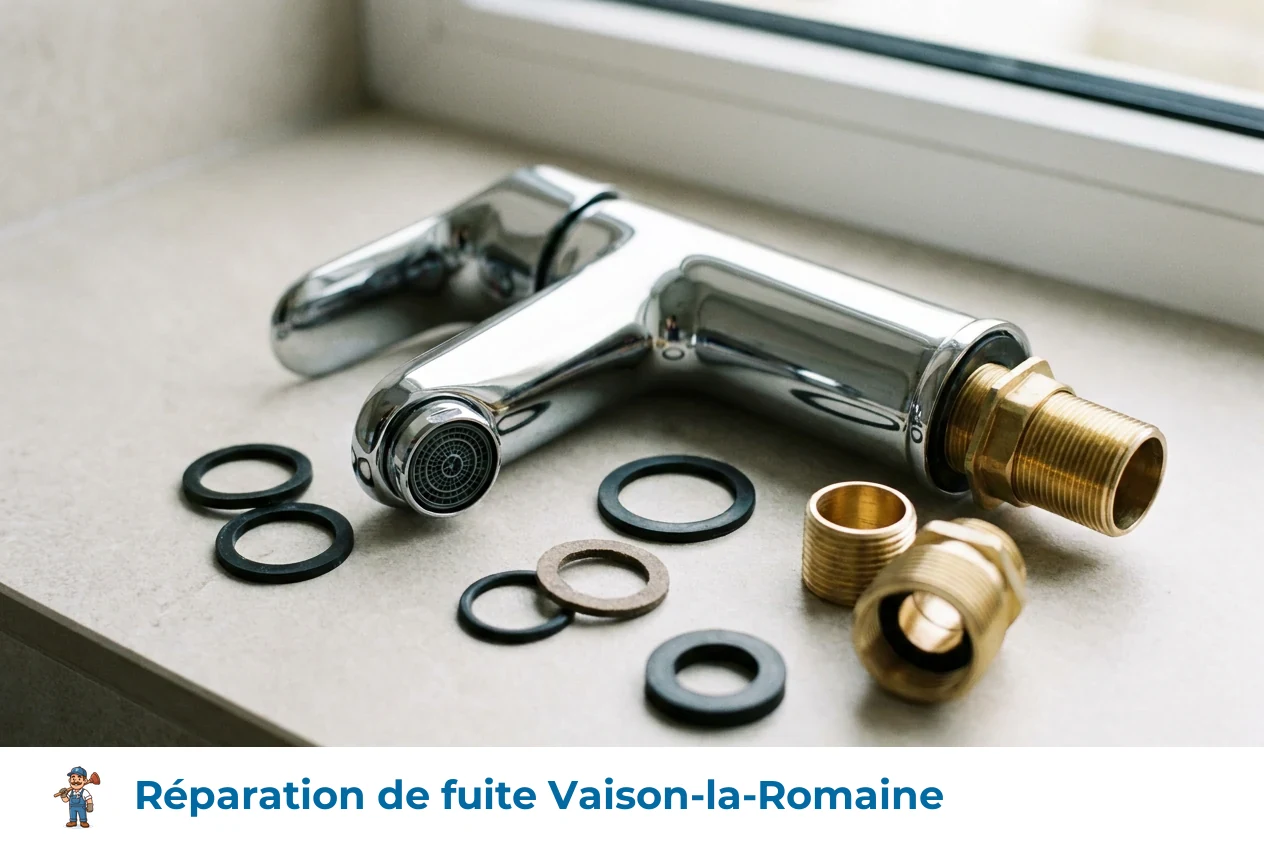 Réparation de fuite à Vaison-la-Romaine